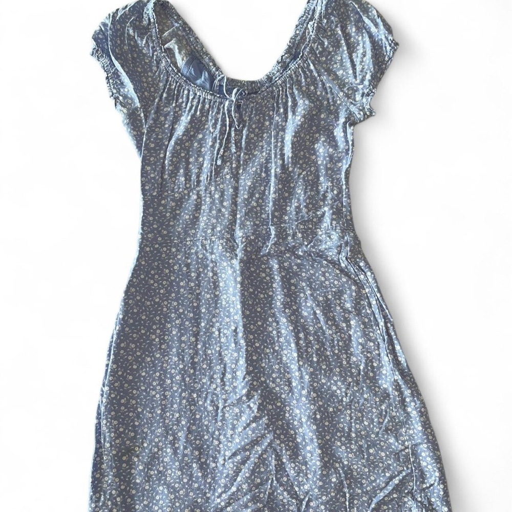 Abercrombie & Fitch Light Blue Floral Dress